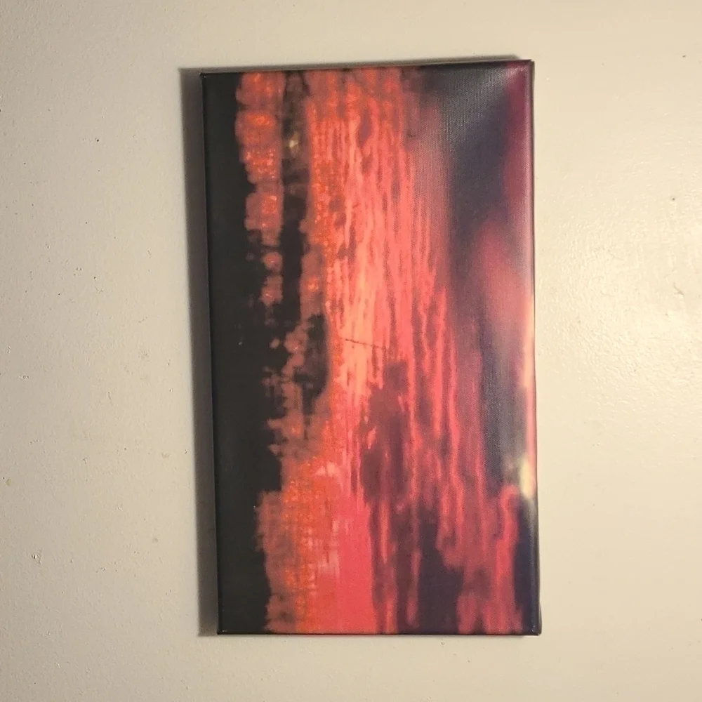 𝅺canvas Print of Sunset Brand New - Picture 3 of 3